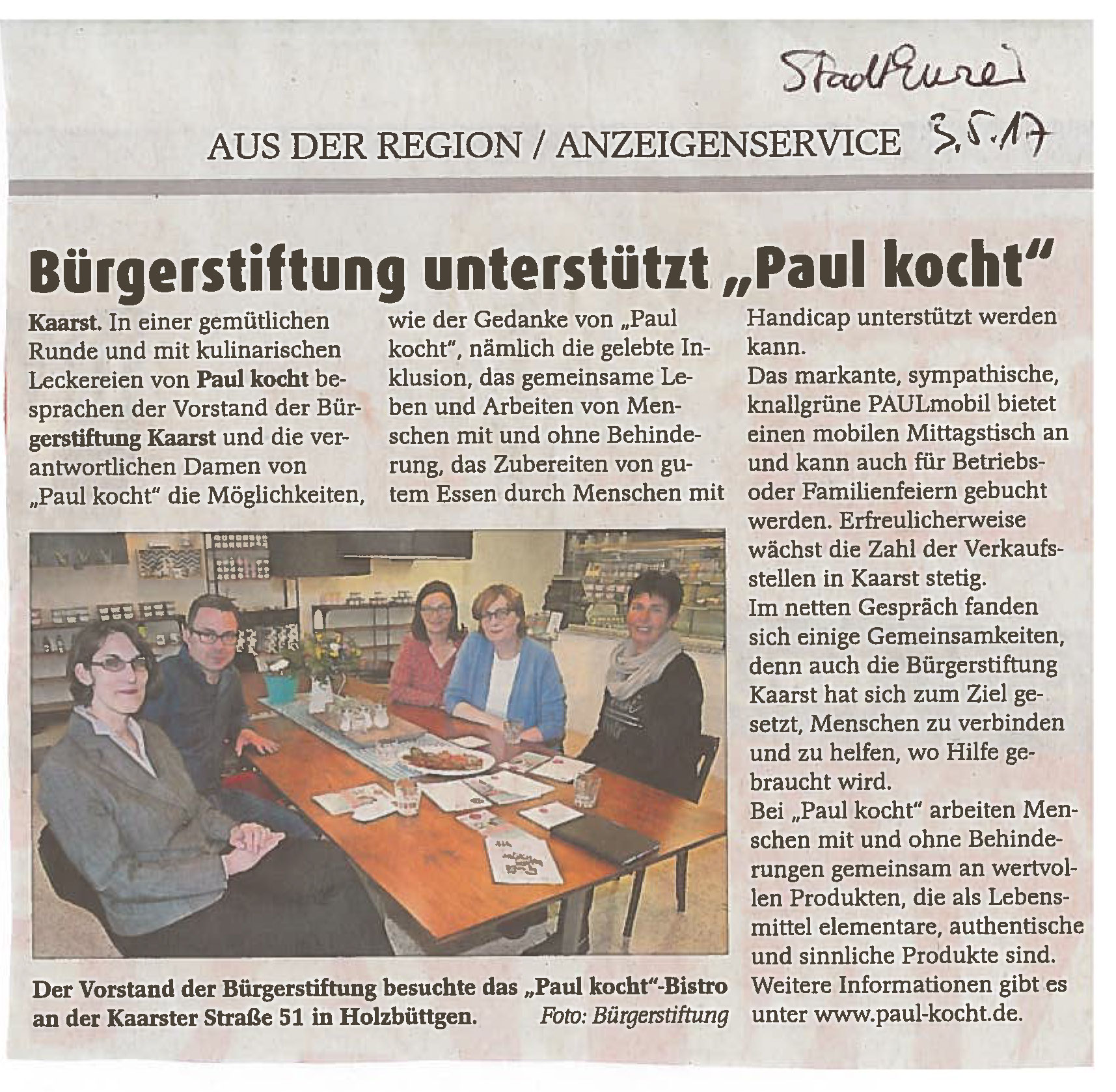 You are currently viewing Stadtkurier – Paul kocht