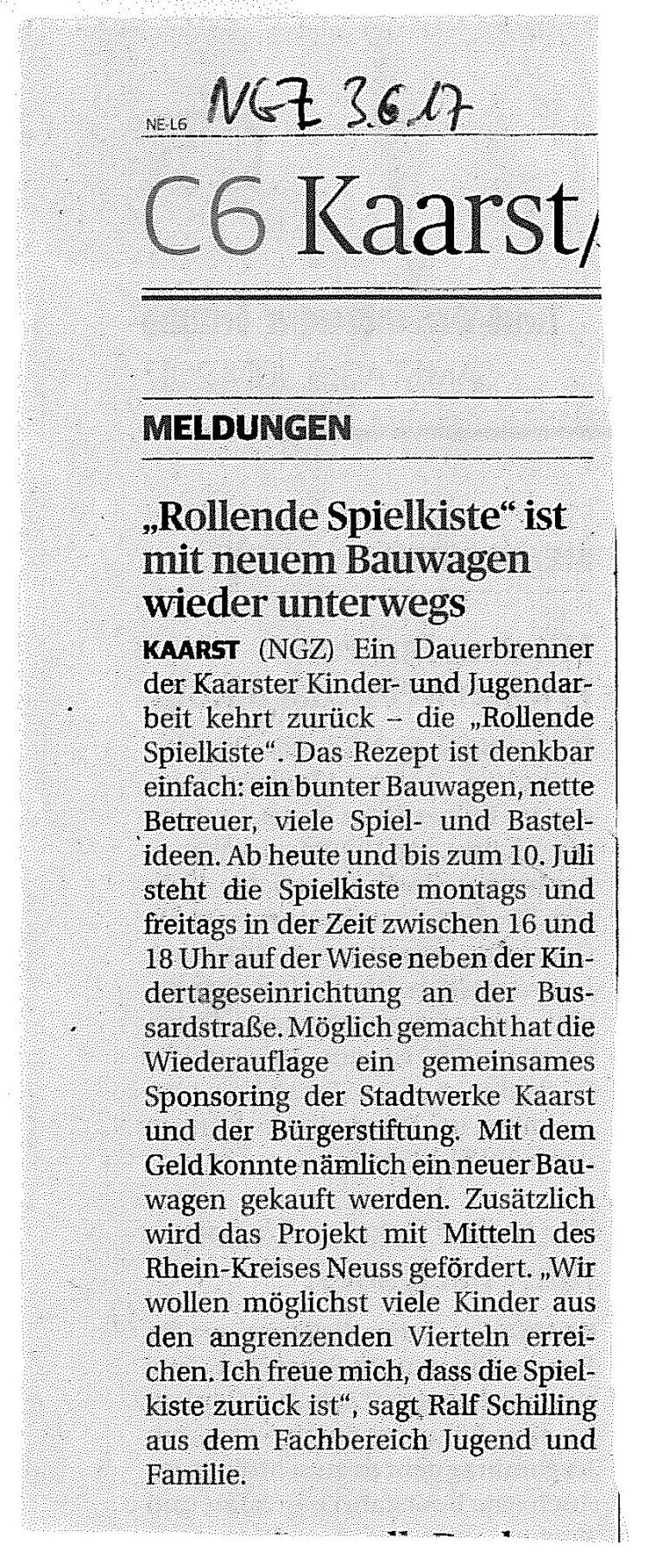 Read more about the article Rollende Spielkiste