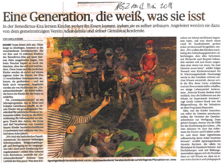 Read more about the article Die Generation weiß, was sie isst